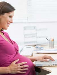 Work Pregnant Maternity Leave Boss Bump