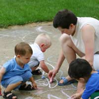 Playdate Work Home Child Entertaining